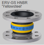 Компенсаторы ERV-GS HNBR 'Yellowsteel' для топлива -35°C +120°C