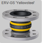 Компенсаторы ERV-GS 'Yellowsteel' огнезащитный до 800°C